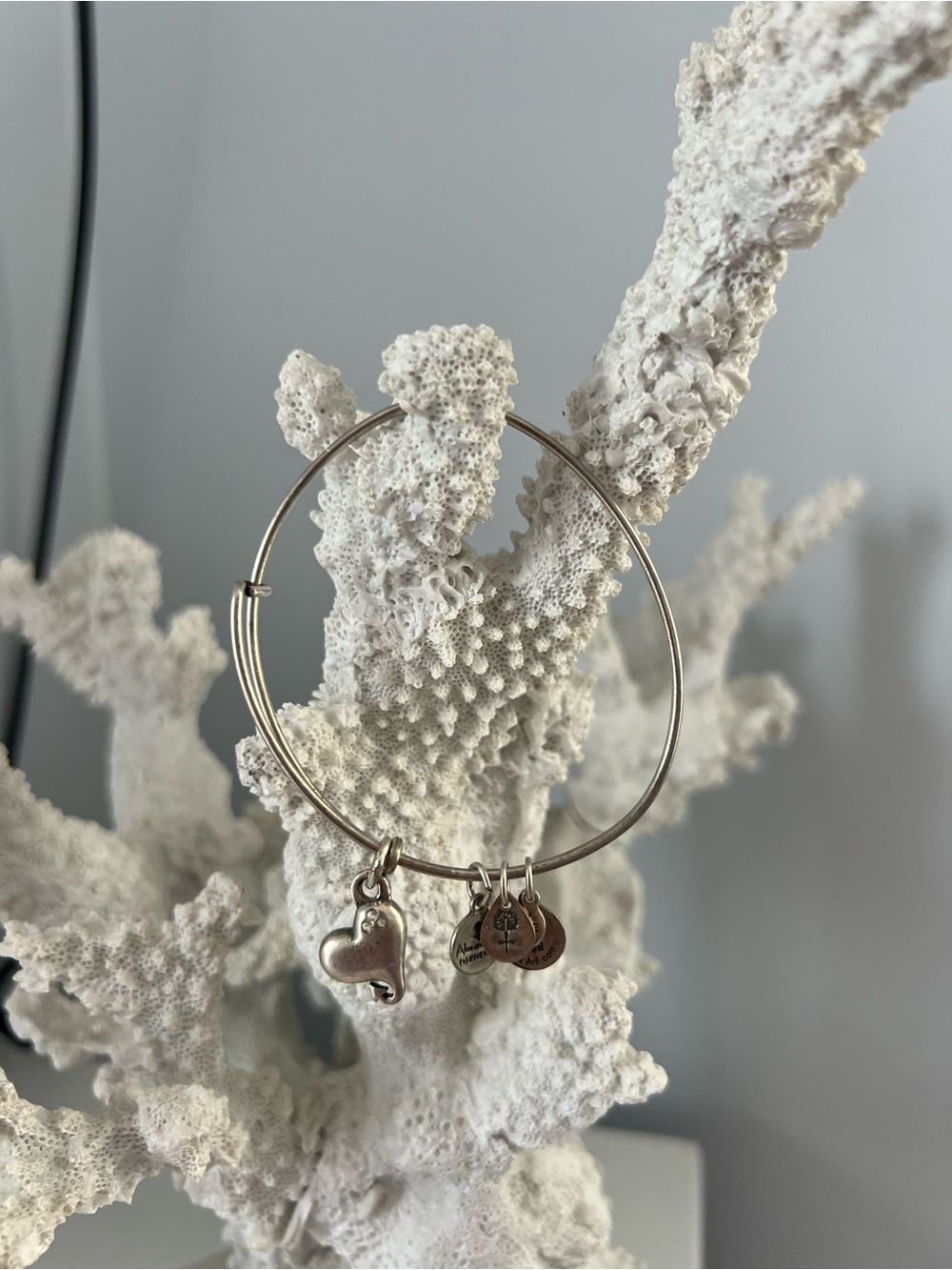 Alex and Ani heart bracelet